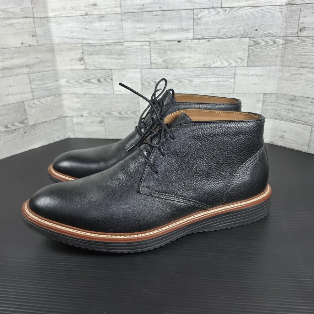 Johnston‎ & Murphy Size 13 Upton Chukka Full Grain Men's Boot 20-4321